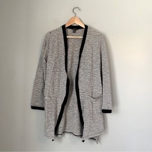 Jones New York Lightweight Striped Cardigan